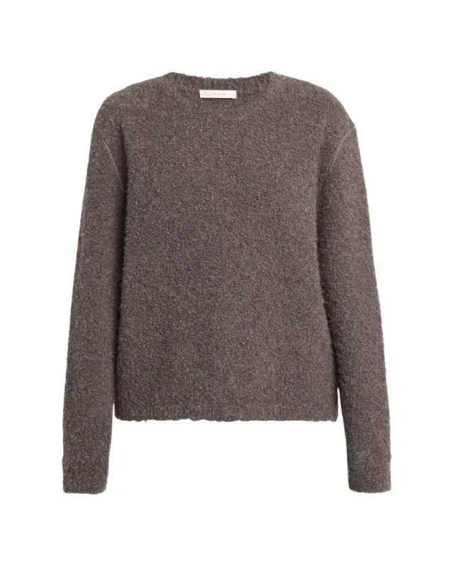 Leorina Cashmere Boucle Knit Sweater