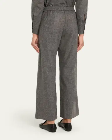 SÉBLINE Marocaine Side-Stripe Straight-Leg Pajama Pants | Thumbnail 3