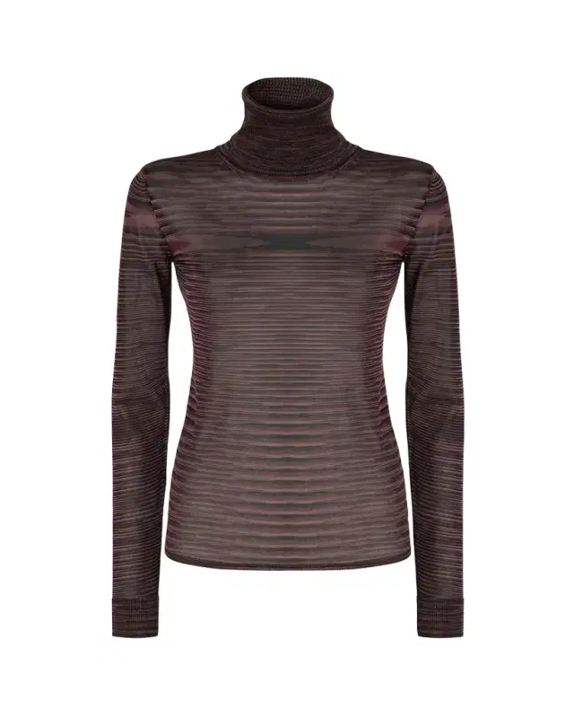 Missoni Turtleneck Striped Sweater
