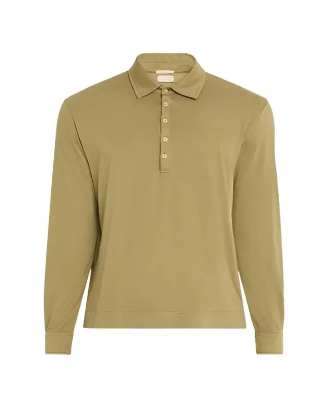 Men's Cotton-Cashmere Polo Shirt