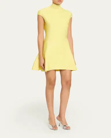 Givenchy Cap-Sleeve Fit-And-Flare Mini Dress | Thumbnail 8 Givenchy Cap-Sleeve Fit-And-Flare Mini Dress | Thumbnail 8