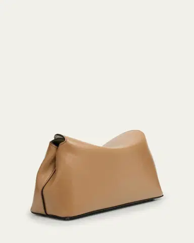 TOTEME T-Lock Clutch in Palmellata Leather | Thumbnail 3 TOTEME T-Lock Clutch in Palmellata Leather | Thumbnail 3