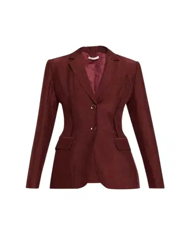 Jason Wu Collection Crinkled Satin Single-Breasted Jacket | Thumbnail 1 Jason Wu Collection Crinkled Satin Single-Breasted Jacket | Thumbnail 1