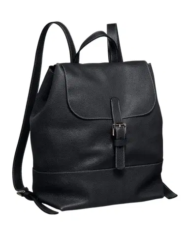 Giorgio Armani Men's Pebble Leather Flap-Top Backpack | Thumbnail 1 Giorgio Armani Men's Pebble Leather Flap-Top Backpack | Thumbnail 1