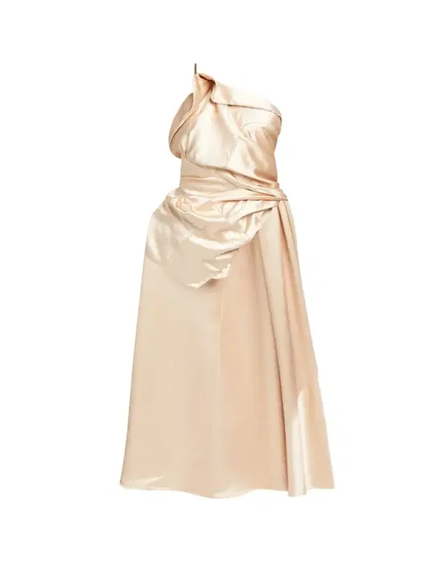 Camari Draped Satin High-Low Top