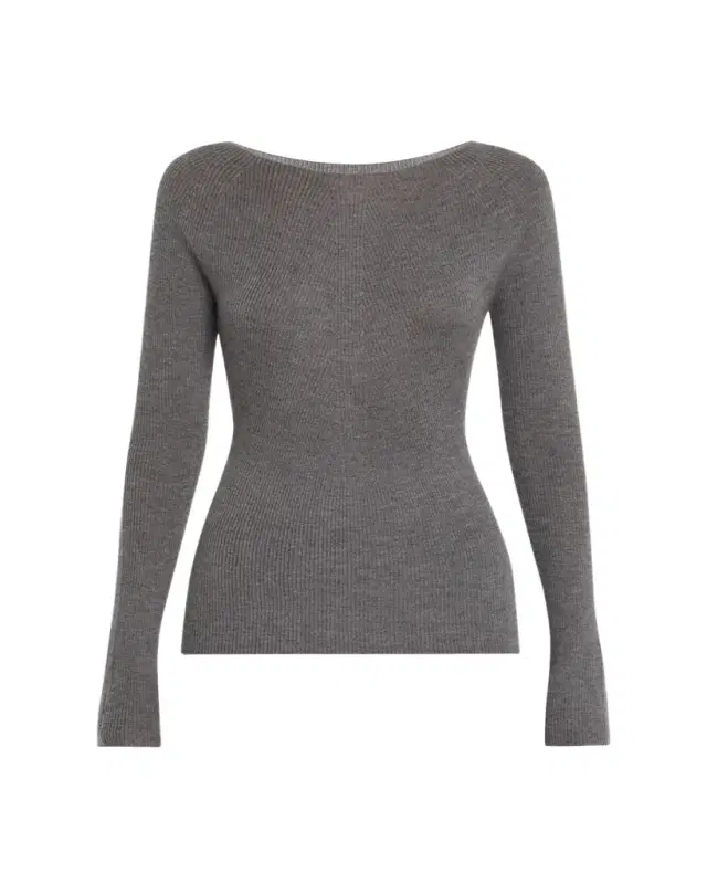 Lee Boat-Neck Long-Sleeve Cashmere Sweater