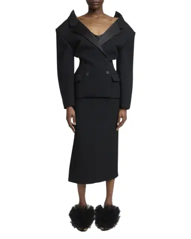 Givenchy Long Pencil Skirt with Slit | Thumbnail 1 Givenchy Long Pencil Skirt with Slit | Thumbnail 1