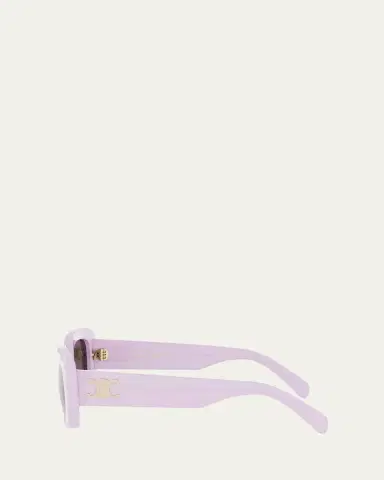 Celine Triomphe Acetate Square Sunglasses | Thumbnail 3 Celine Triomphe Acetate Square Sunglasses | Thumbnail 3