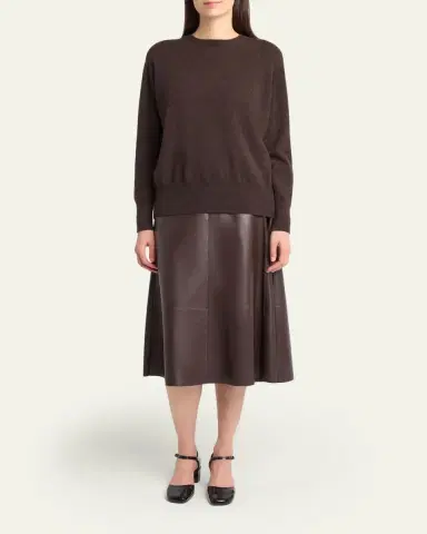 The Row Leilani Cashmere Crewneck Sweater | Thumbnail 2