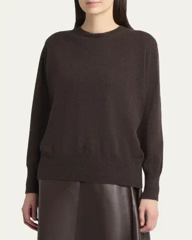 The Row Leilani Cashmere Crewneck Sweater | Thumbnail 4