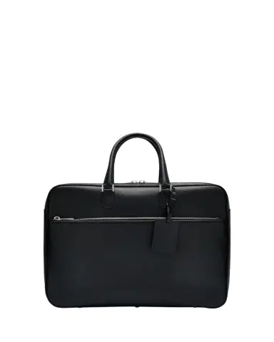 Valextra Men's Avietta Millepunte Calfskin Travel Suitcase | Thumbnail 1