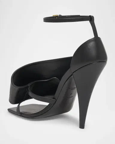 Givenchy Twisted Ribbon Leather Sandals | Thumbnail 6