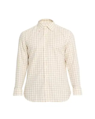 Bergdorf Goodman Men's Cotton Tattersall Check Button-Collar Sport Shirt | Thumbnail 1 Bergdorf Goodman Men's Cotton Tattersall Check Button-Collar Sport Shirt | Thumbnail 1