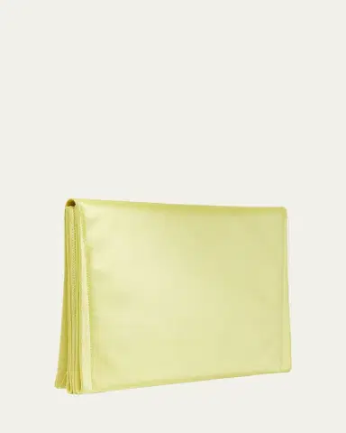 Givenchy Pattern Pochette in Satin with Logo Embroidery | Thumbnail 13