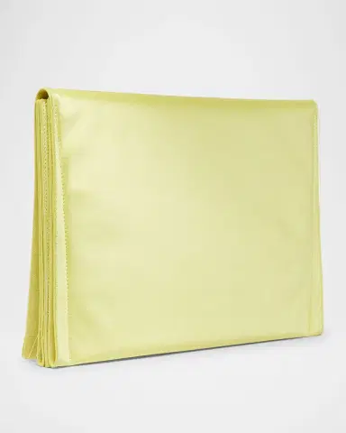 Givenchy Pattern Pochette in Satin with Logo Embroidery | Thumbnail 17