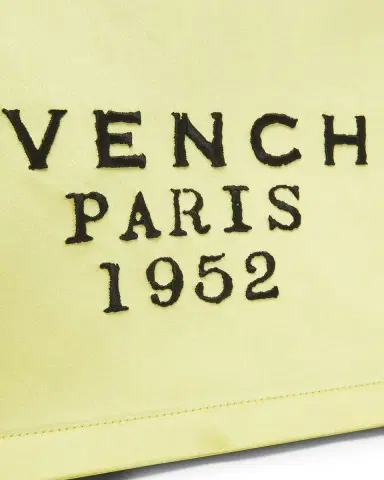 Givenchy Pattern Pochette in Satin with Logo Embroidery | Thumbnail 20