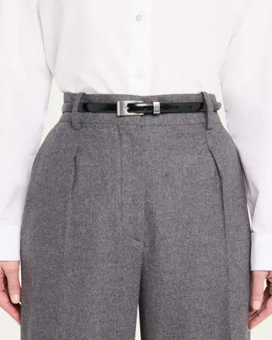 The Row Downtown Slim Leather Belt | Thumbnail 2 The Row Downtown Slim Leather Belt | Thumbnail 2