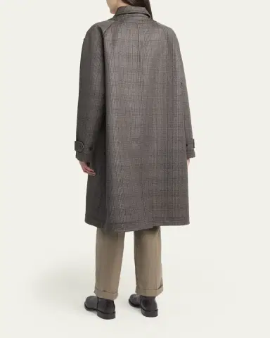 The Row Palomar Check Reversible Coat | Thumbnail 3 The Row Palomar Check Reversible Coat | Thumbnail 3
