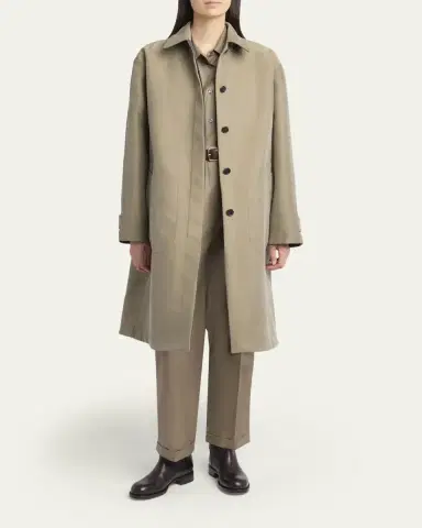 The Row Palomar Check Reversible Coat | Thumbnail 4 The Row Palomar Check Reversible Coat | Thumbnail 4