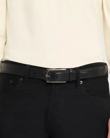 Ralph Lauren Purple Label Calfskin Belt | Thumbnail 4