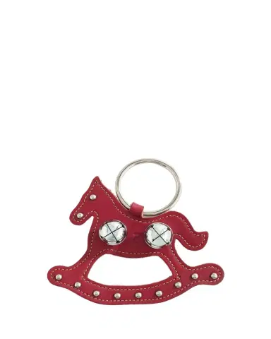 Belsnickel Enterprises Rocking Horse Decorative Charm with Chrome Bells | Thumbnail 1 Belsnickel Enterprises Rocking Horse Decorative Charm with Chrome Bells | Thumbnail 1