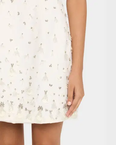 Simkhai Yasmin Embellished Strapless Mini Dress | Thumbnail 9 Simkhai Yasmin Embellished Strapless Mini Dress | Thumbnail 9