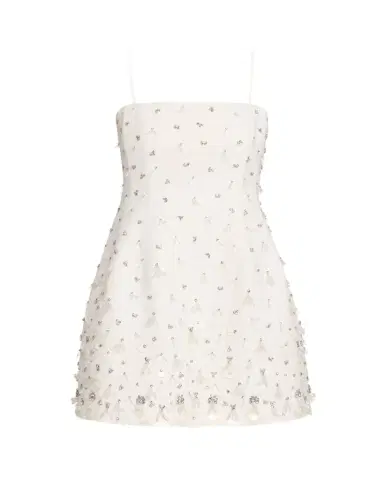 Simkhai Yasmin Embellished Strapless Mini Dress | Thumbnail 1 Simkhai Yasmin Embellished Strapless Mini Dress | Thumbnail 1