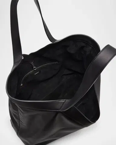 Saint Laurent Men's Giant Y Grainy Leather Tote Bag | Thumbnail 8 Saint Laurent Men's Giant Y Grainy Leather Tote Bag | Thumbnail 8