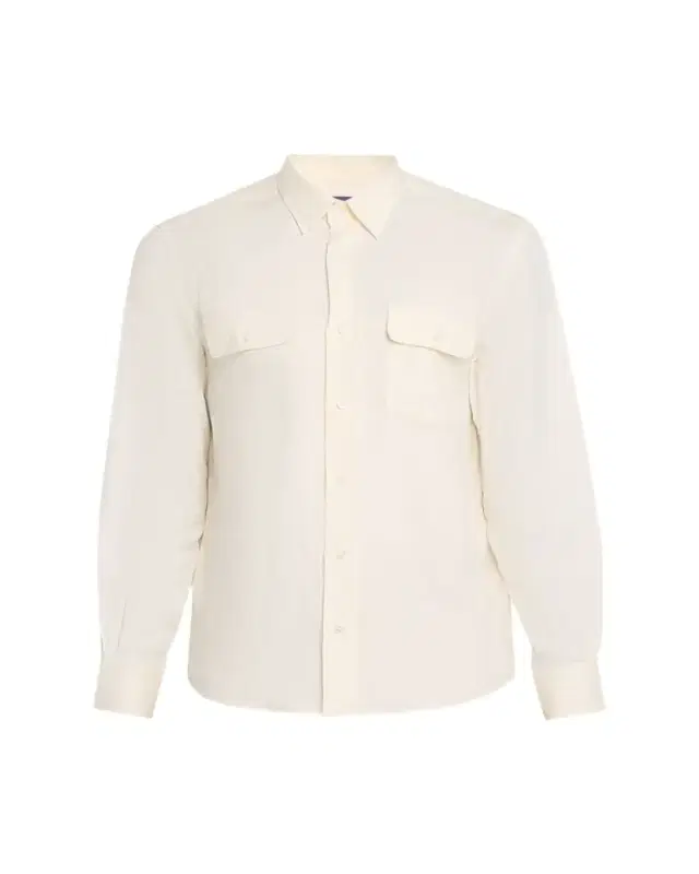 Ralph Lauren Purple Label Silk-Linen Shirt