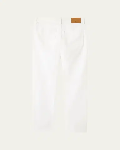 Loro Piana Men's Quarona Slim Five-Pocket Trousers | Thumbnail 2