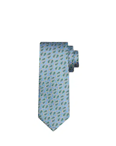 Charvet Men's Textured Raindrop Silk Tie | Thumbnail 1 Charvet Men's Textured Raindrop Silk Tie | Thumbnail 1