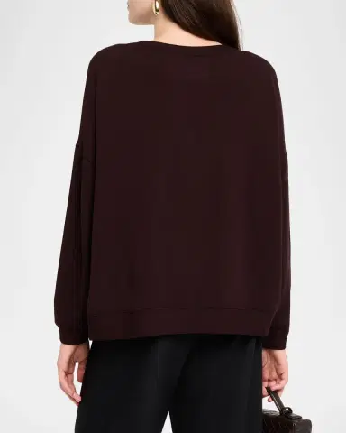 Majestic Filatures French Terry Crewneck Sweatshirt | Thumbnail 2