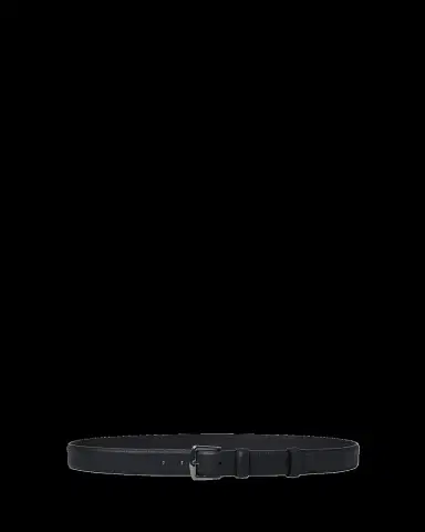 Loro Piana Men's Alsavel Palladium-Buckle Calfskin Belt | Thumbnail 2 Loro Piana Men's Alsavel Palladium-Buckle Calfskin Belt | Thumbnail 2