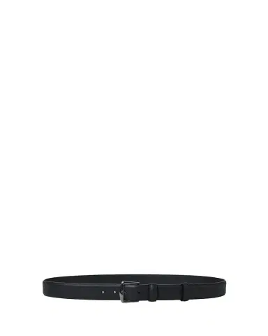 Loro Piana Men's Alsavel Palladium-Buckle Calfskin Belt | Thumbnail 1 Loro Piana Men's Alsavel Palladium-Buckle Calfskin Belt | Thumbnail 1