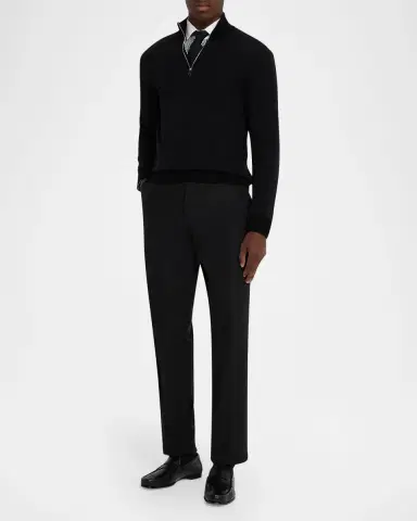 Ralph Lauren Purple Label Birdseye Cashmere Quarter-Zip Sweater | Thumbnail 6 Ralph Lauren Purple Label Birdseye Cashmere Quarter-Zip Sweater | Thumbnail 6