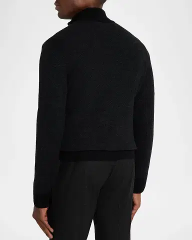 Ralph Lauren Purple Label Birdseye Cashmere Quarter-Zip Sweater | Thumbnail 7 Ralph Lauren Purple Label Birdseye Cashmere Quarter-Zip Sweater | Thumbnail 7