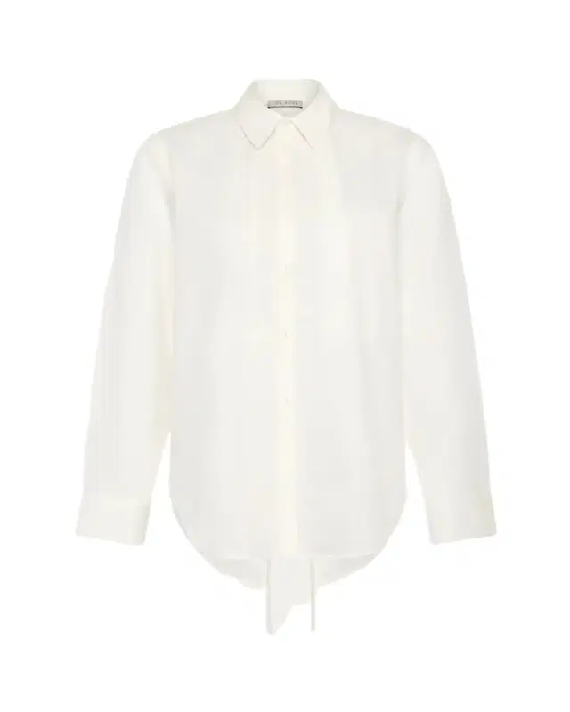 Long-Sleeve Tie-Back Shirt