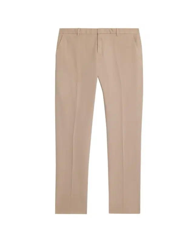 ZEGNA Men's Slim Flat-Front Pants
