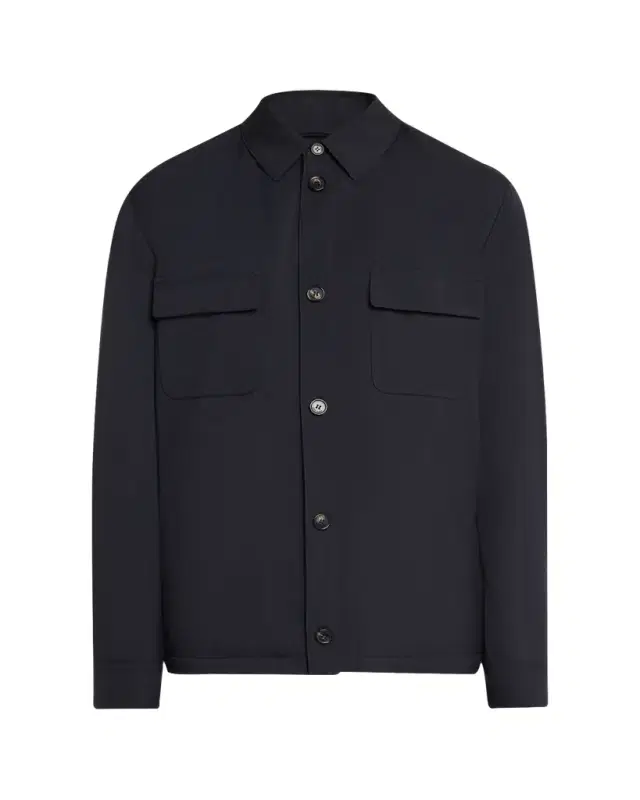 Men's Microfiber Water-Repellent Overshirt