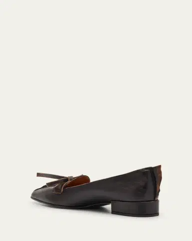 Prada Leather Block-Heel Loafers | Thumbnail 9 Prada Leather Block-Heel Loafers | Thumbnail 9