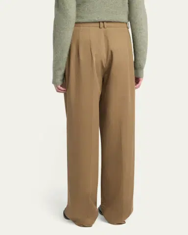 The Row Igor Double-Pleated Wide-Leg Pants | Thumbnail 3 The Row Igor Double-Pleated Wide-Leg Pants | Thumbnail 3