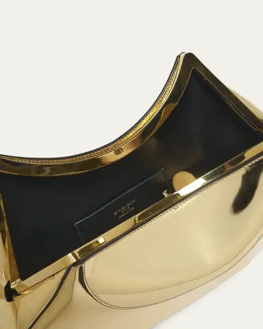 Givenchy Facet Clutch Bag in Laminated Leather | Thumbnail 6