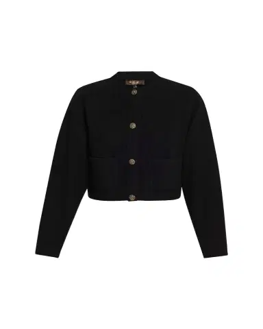Loro Piana Jarilla Crop Boucle Jacket | Thumbnail 1