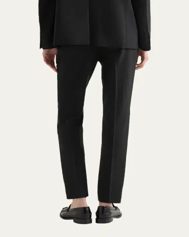 Prada Superfine Wool Tailored Pants | Thumbnail 3 Prada Superfine Wool Tailored Pants | Thumbnail 3