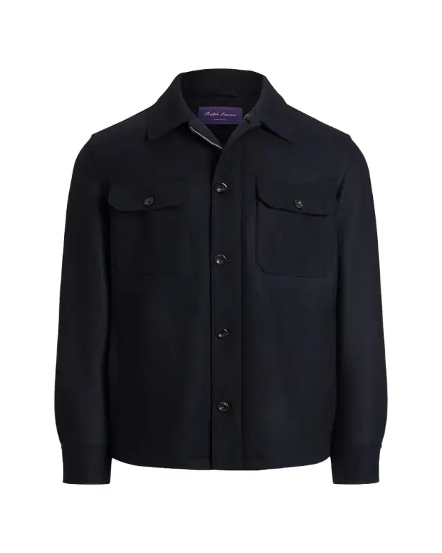 Men's Cashmere Blend Felton Overshirt