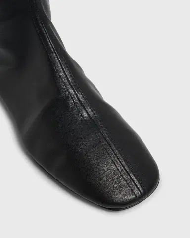 Dries Van Noten Leather Sock Booties | Thumbnail 2