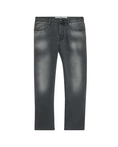 Jacob Cohen Men's Bard Slim-Fit Washed Black Denim Jeans | Thumbnail 1 Jacob Cohen Men's Bard Slim-Fit Washed Black Denim Jeans | Thumbnail 1
