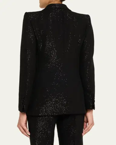 Tom Ford Sequined Single-Breasted Blazer Jacket | Thumbnail 3 Tom Ford Sequined Single-Breasted Blazer Jacket | Thumbnail 3