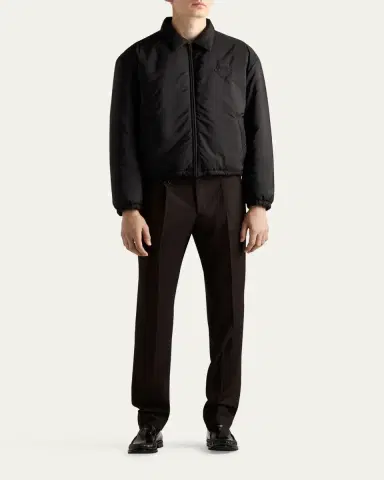 Prada Men's Re-Nylon Cropped Jacket | Thumbnail 2