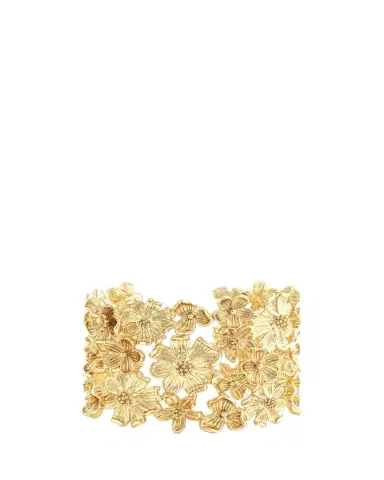 Anabel Aram Jewelry Wildflowers Wide Cuff Bracelet | Thumbnail 1